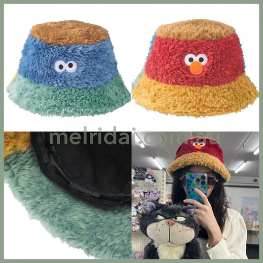 Usjsesame Street Fluffy Bucket Hat