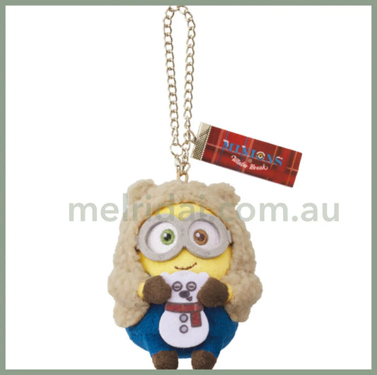 Usjminions Winter Break Key Chain Bob Tim